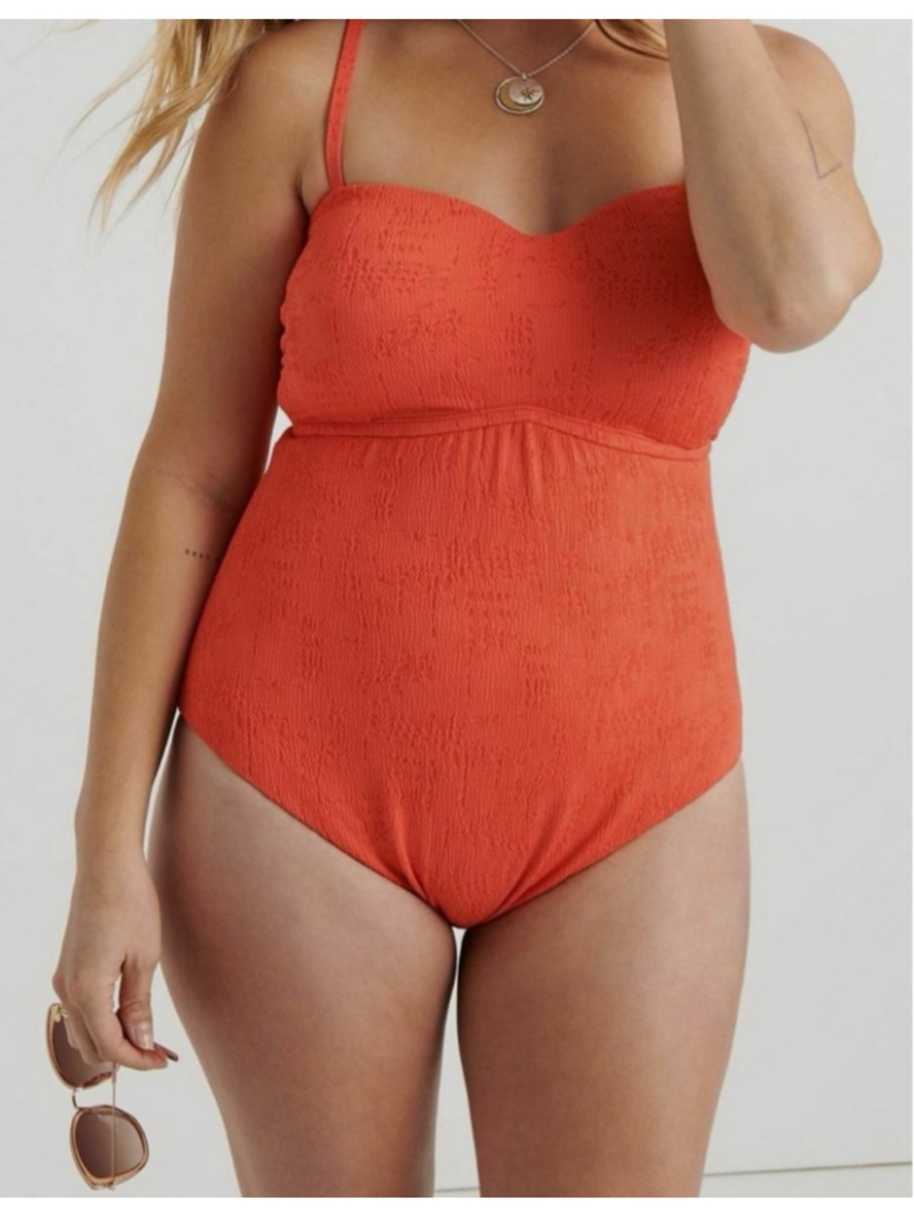 Lucky Brand Swim Lucky Brand Coral Doheny Beach One-Piece Swimsuit Size 1x